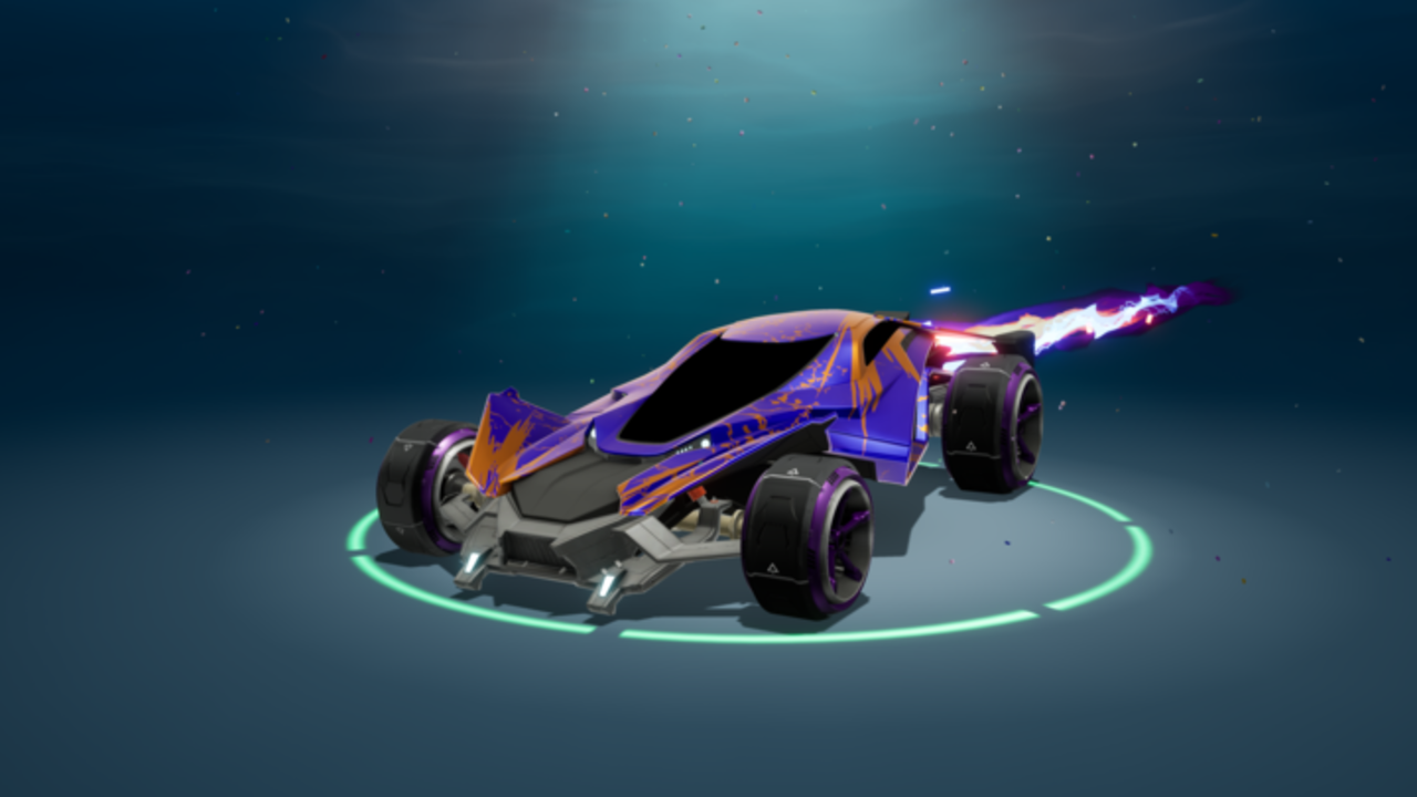 Mantis Car - Uproar Decal - Finny Wheels - Powershot Boost
