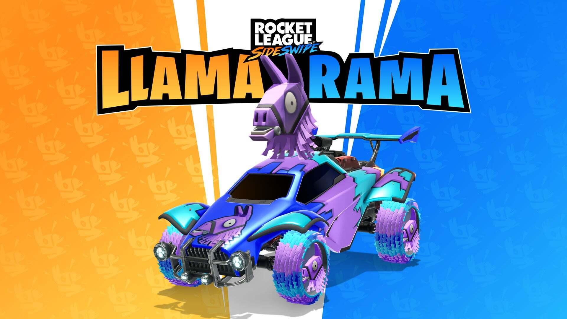 Disfruta de Llama-Rama en Rocket League Sideswipe Image